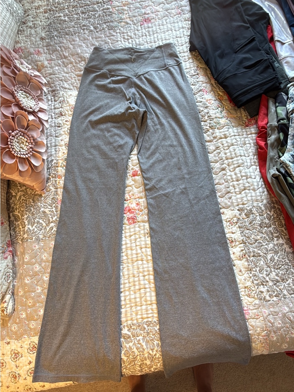 Zyia active Gray mantra Wide-Leg Lounge Pants
